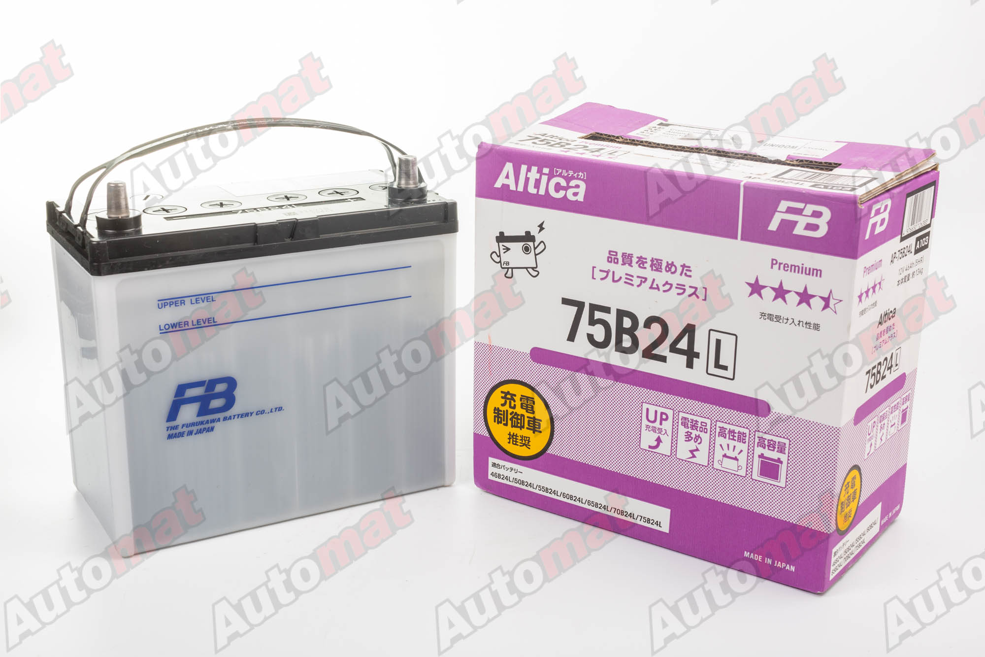 Аккумулятор FB Altica PREMIUM 60 А/ч 75B24L