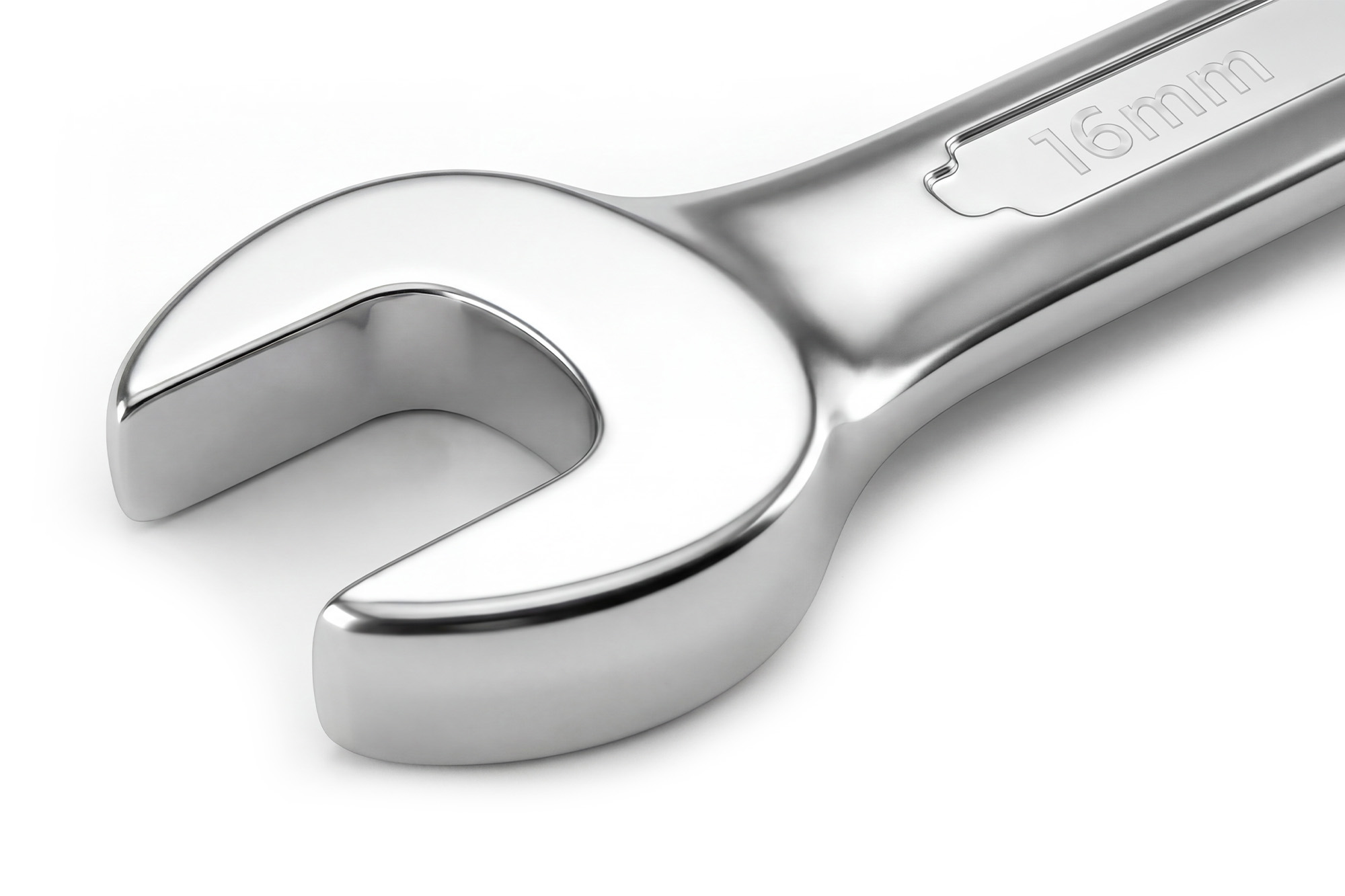 Рожковый ключ FORZ 16х17 мм, CrV