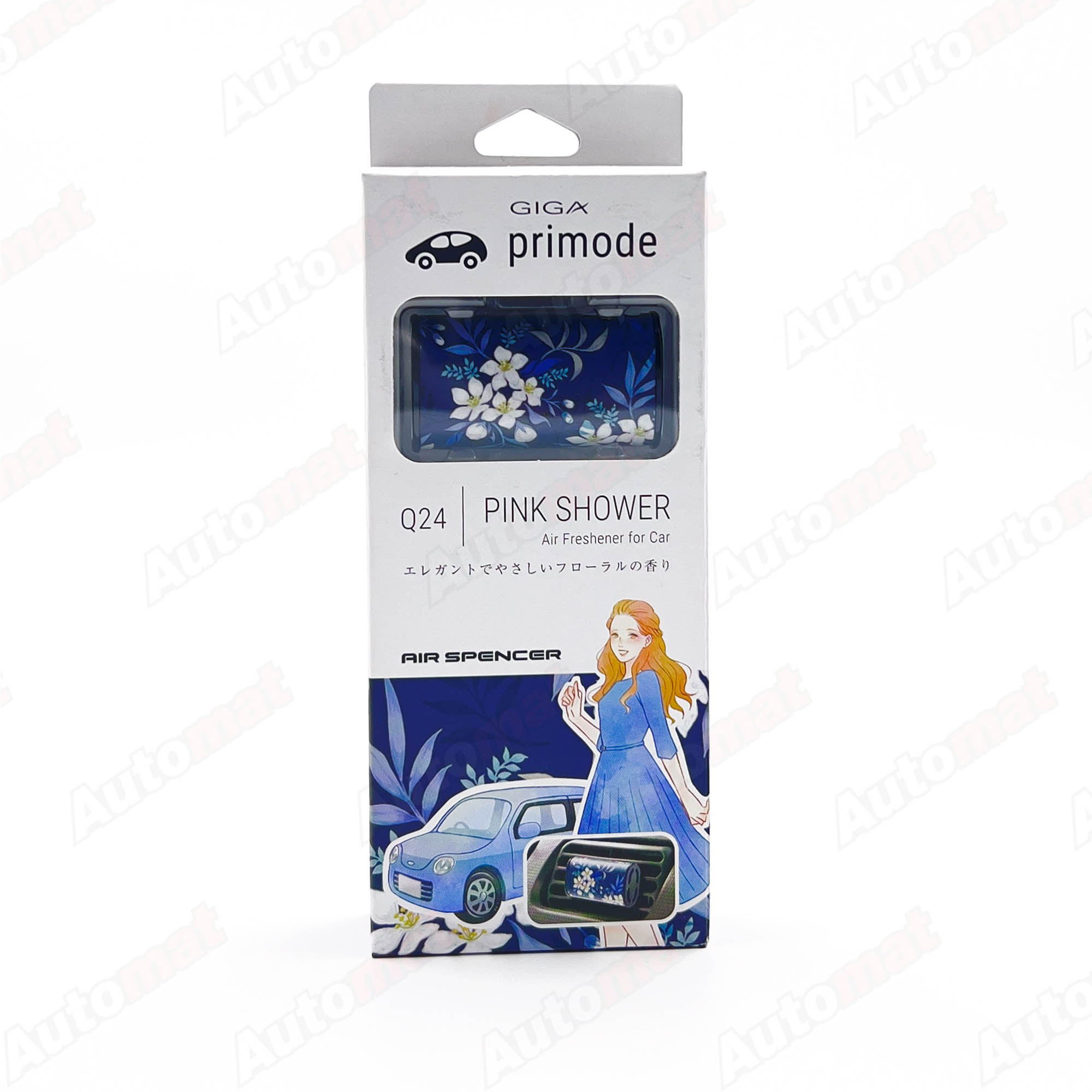 Ароматизатор на кондиционер EIKOSHA GIGA Primode - PINK SHOWER Q24