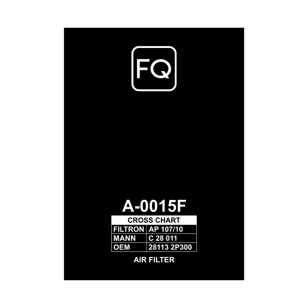 Фильтр воздушный FQ A-0015F