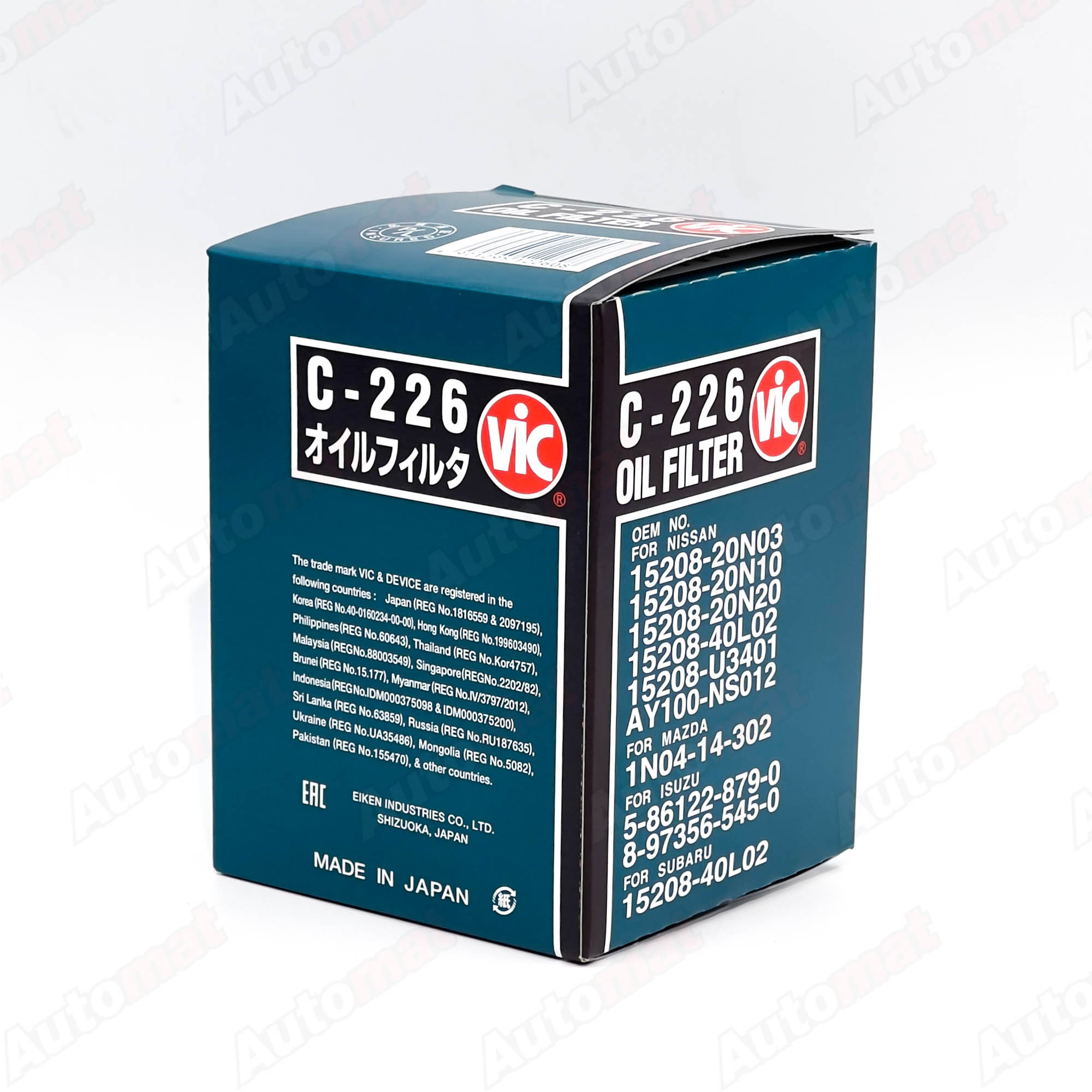 Масляный фильтр VIC C-226