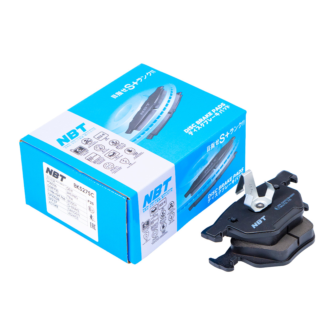 Колодки тормозные дисковые NBT BK5275C / AD1042 / SP2157 / 0986424766 / GDB1730 / P06056 / GP23028