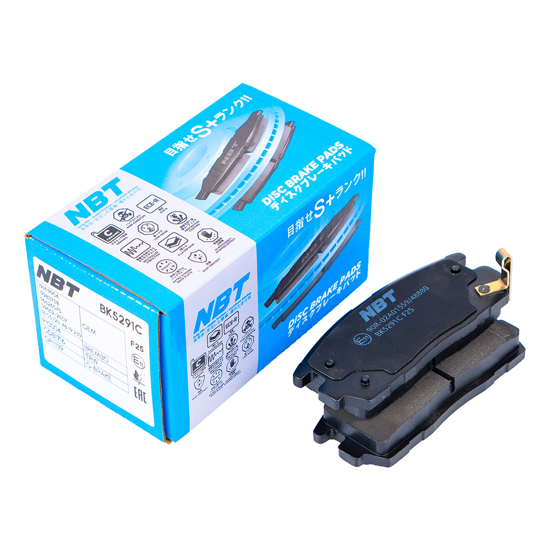Колодки тормозные дисковые NBT BK5291C / GDB1716 / P10004 / GP11139
