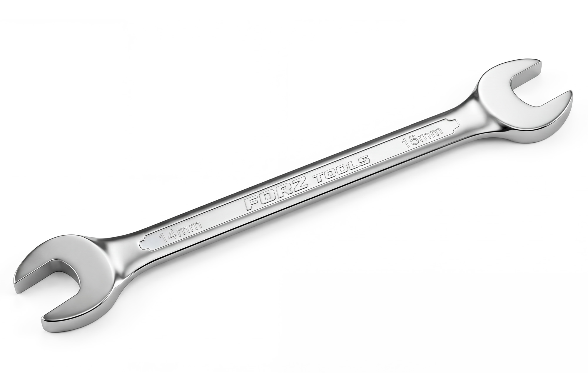 Рожковый ключ FORZ 14х15 мм, CrV