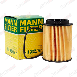 Фильтр масляный MANN-FILTER HU 932/6 N