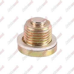 Болт маслосливной А/Т с магнитом MASUMA (с шайбой) RENAULT 16*1.5 Арт. M-81